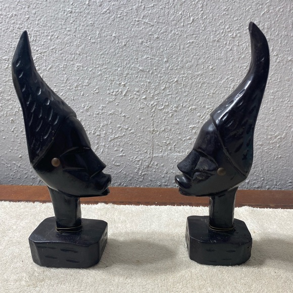 Wooden carved African figures. - Picture 1 of 4